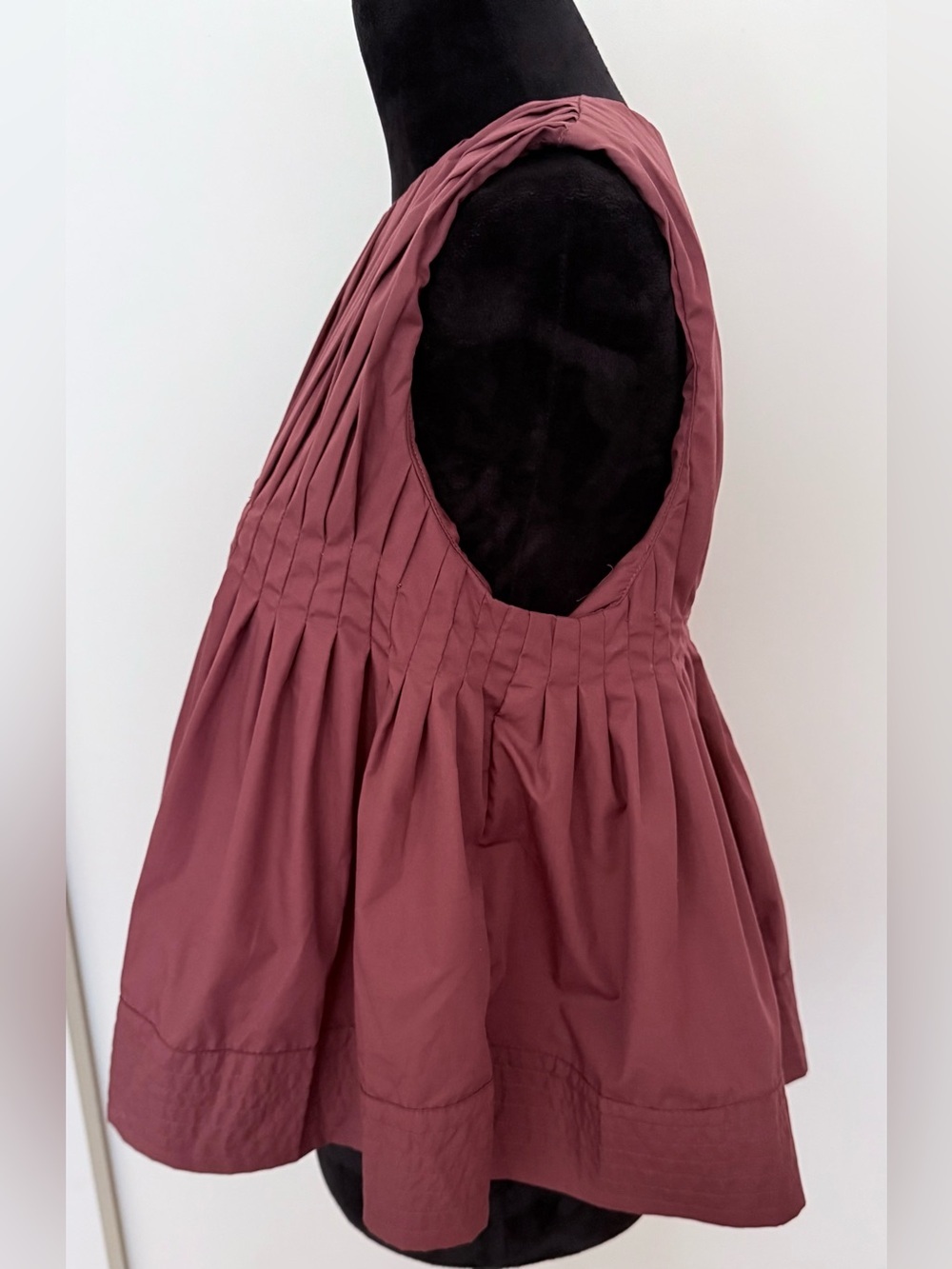 SHEIN Pleated Structured Swing Blouse - Size L - Picture 4 of 5